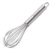 Wonderchef Ambrosia Whisk | Food-Grade Stainless-Steel | Comfortable Handle | Multi-Purpose Kitchen Tool – for Blending, Whisking, Egg Beating, Stirring, Baking | Compact Design |1-Year Warranty