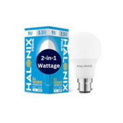 Halonix 2 in 1 All Rounder 9W,0.5W B22D Led Bulb Cool W..