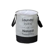 Kuber Industries Waterproof Round Non Wovan Laundry Bag..