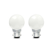 wipro 0.5W LED Cool Day Light Lamp, Pack of 2, (N10001)